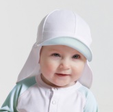 Sunseal Flap Hat UPF 50+, Vit/Ocean
