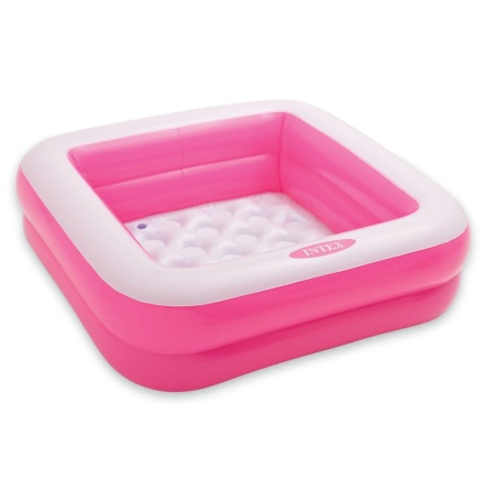 Intex Babypool kvadratisk 86x86cm, 57L, Rosa