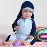 Sunseal Sun Suit UPF 50+, Navy/Pastellblå