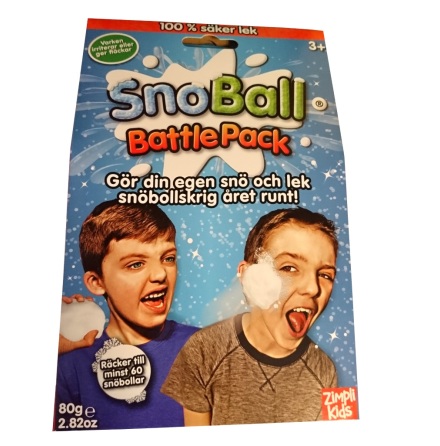 SnoBall Battlepack - Gr egna snbollar
