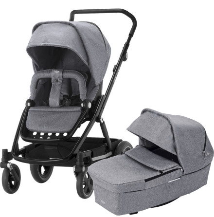 Britax Go Next2, Grey Melange/Black