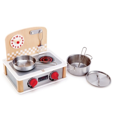 Hape 2-i-1 Kk och Grill Set