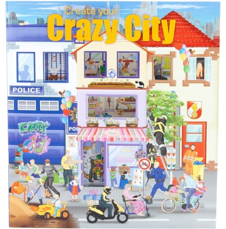 Create Your Crazy City Pysselbok