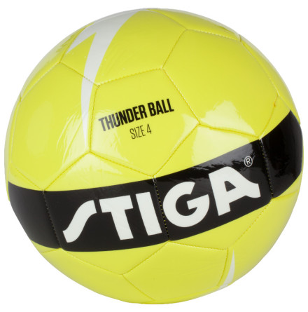 Stiga Thunder Ball Fotboll Storlek 4, Limegrn/Vit