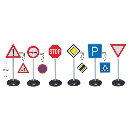 BIG Bobby Car, Traffic Signs Mega Set