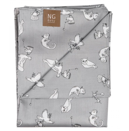 NG Baby Underlakan Spjlsng, Fairytale Grey