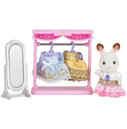 Sylvanian Families Garderob Set