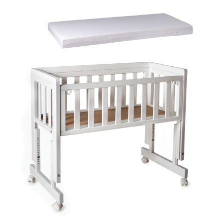 troll bedside crib montering