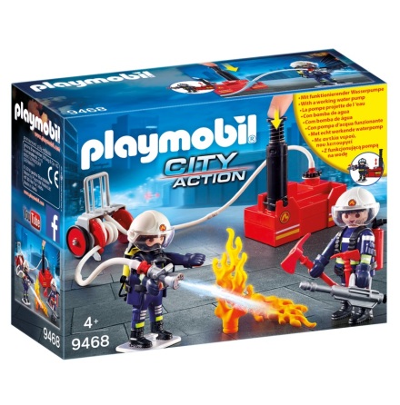 Playmobil Brandmn med vattenpump