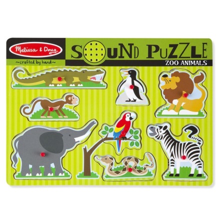 Melissa & Doug Zoo Djur Ljudpussel