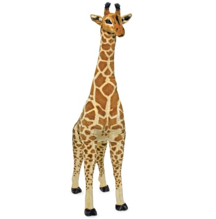 Melissa & Doug Stor Plysch Giraff