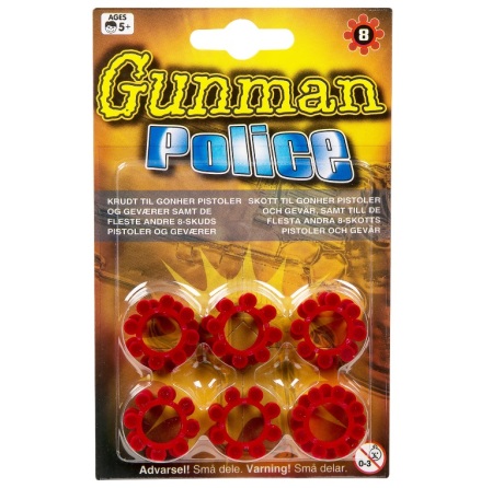 Gunman Police Knallpulver 8 Skott