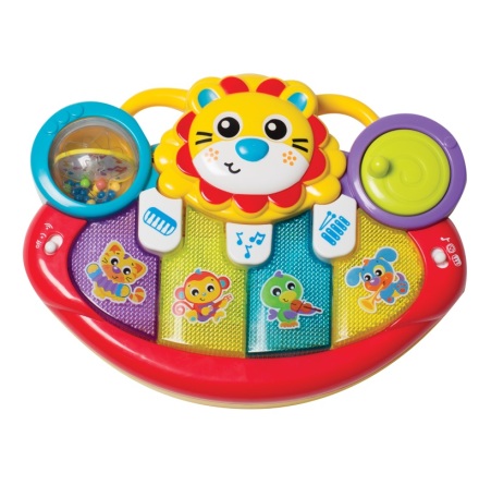 Playgro Lion Activity Kick Toy Piano