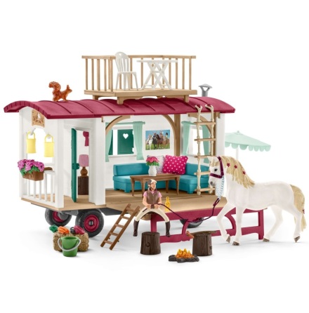 Schleich Husvagn fr hemliga klubbtrffar