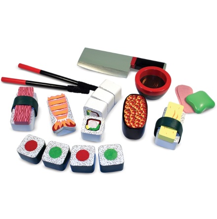 Melissa & Doug Sushi Lekset i Tr