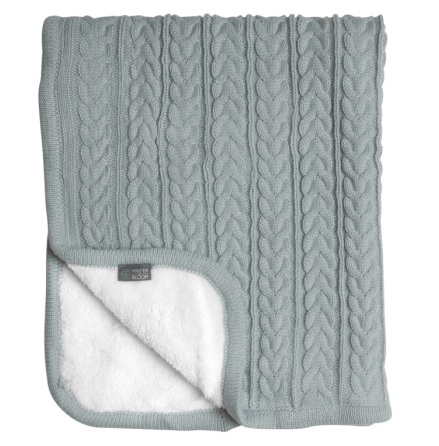 Vinter & Bloom Cuddly Filt, Sage Green