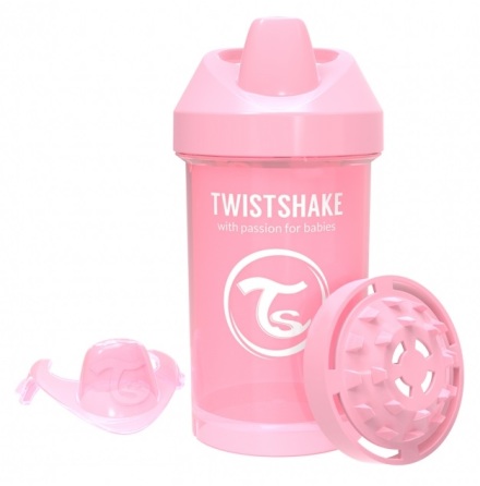 Twistshake Pipmugg Crawler Cup 300ml 8m+, Babyrosa