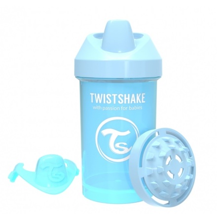 Twistshake Pipmugg Crawler Cup 300ml 8m+, Babyblå