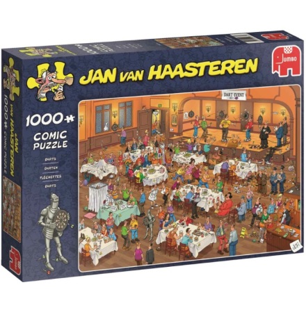Pussel Jan van Haasteren Darts 1000 bitar, Jumbo