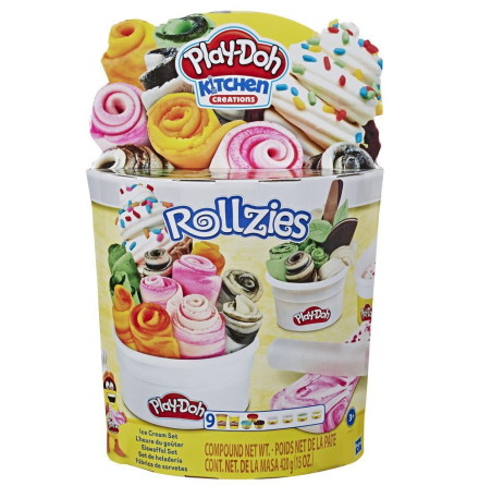 Play-Doh Kitchen Creations Rollzies Ice Cream Set