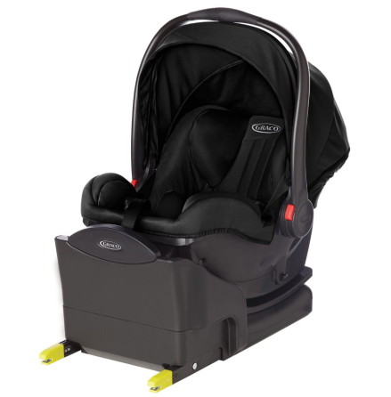 Graco Snugride i-Size babyskydd med bas, Midnight Black