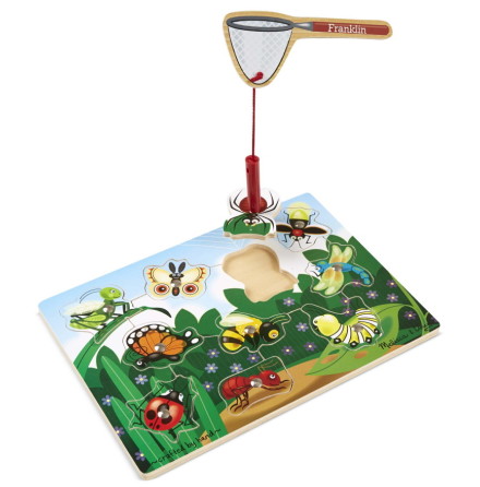 Melissa & Doug Bug-Catching Magnetic Puzzle Game