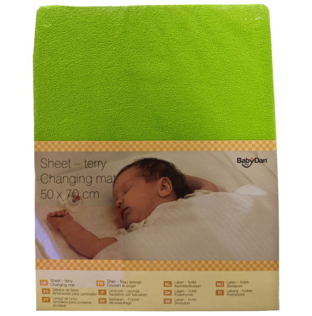 BabyDan verdrag fr Sktbdd 50x70cm, Lime