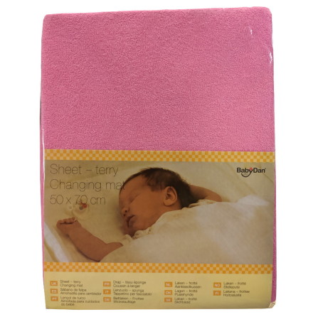 BabyDan verdrag fr Sktbdd 50x70cm, Rosa