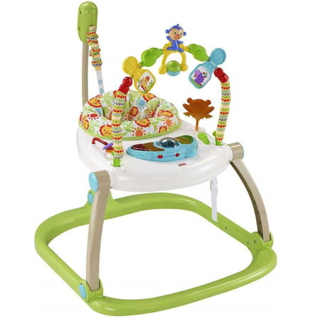 Fisher Price Hoppstol Jumperoo Rainforest Friends Spacesaver