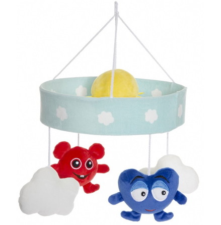 Teddykompaniet Babblarna Baby Mobil Moln