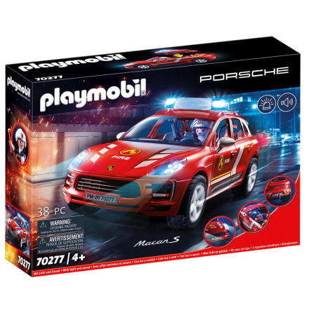 Playmobil Porsche Macan S brandkår