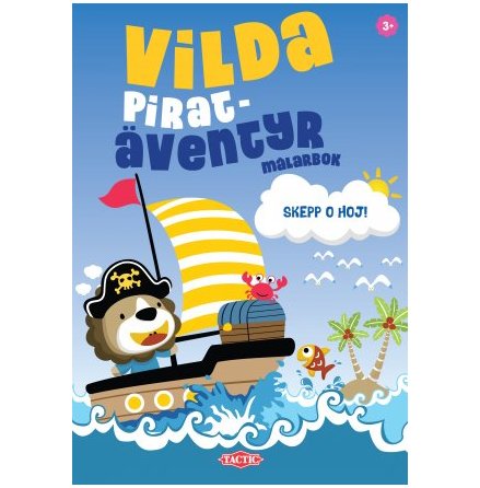 Vilda Piratventyr Mlarbok