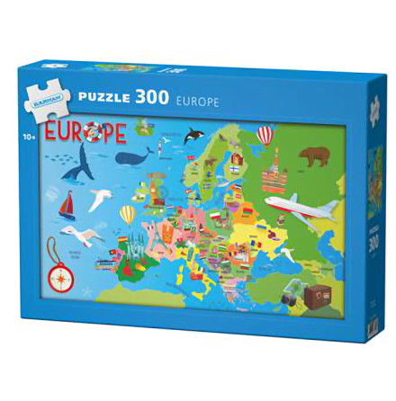 Pussel Europe, 300 bitar, Krnan