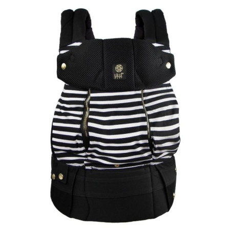 LILLEbaby Brsele Complete All Seasons, Black of the Same Stripes