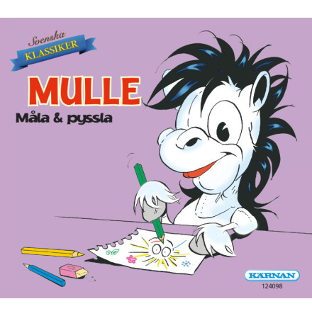 Mini Mlar- och Pysselbok Mulle