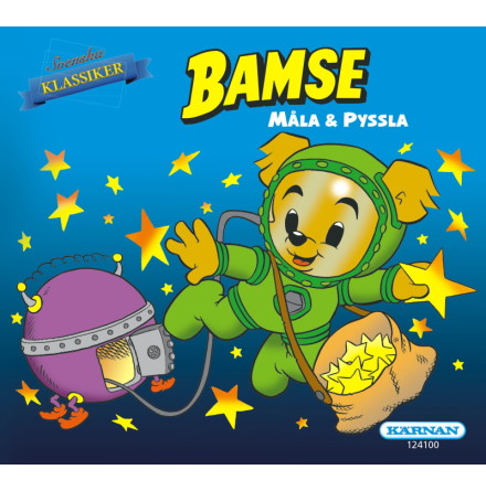 Mini Mlar- och Pysselbok Bamse