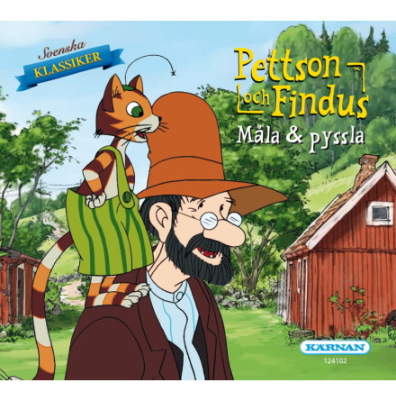 Mini Mlar- och Pysselbok Pettson och Findus