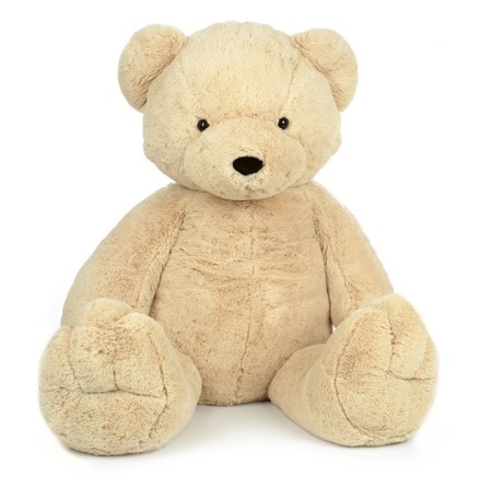 Teddykompaniet Nalle Holger Sr, beige, stor 150 cm