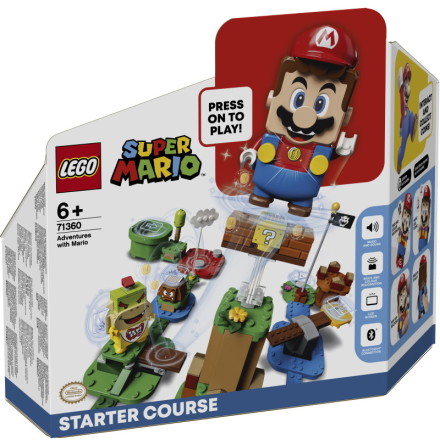 Lego Super Mario ventyr med Mario - Startbana