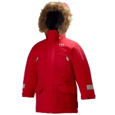 Helly Hansen K Powder Insulated Kids Parka, Red