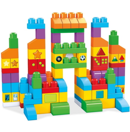 Mega Bloks - Let's Get Learning, 150 delar
