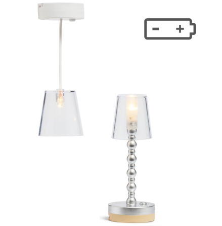 Lundby Golv+Taklampa Batteri