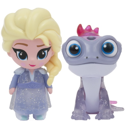 Frost 2 Mini Dockor Whisper & Glow 2-pack, Elsa & Bruni