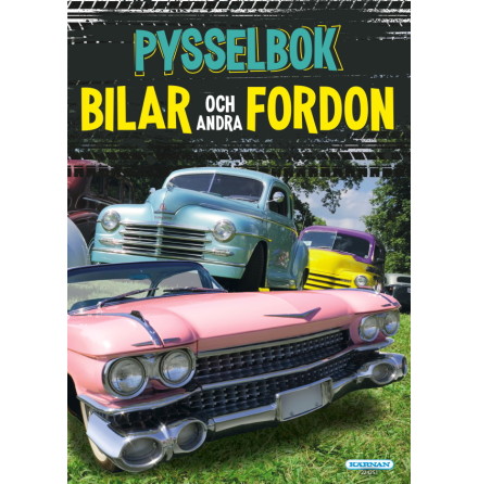 Pysselbok Bilar och Andra Fordon