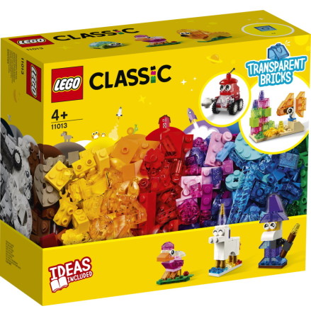Lego Classic Kreativa transparenta klossar
