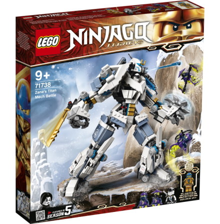 Lego Ninjago Zanes titanrobotstrid