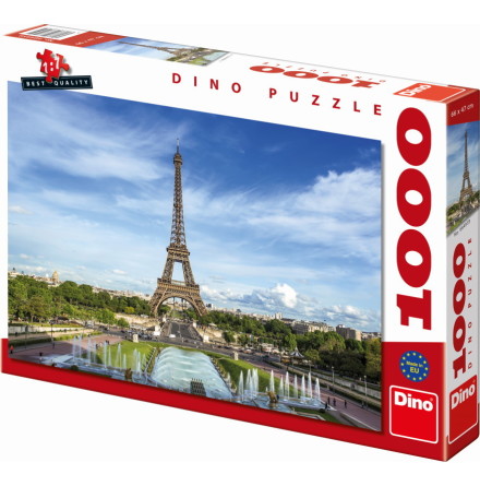 Pussel 1000 Bitar Paris Eiffeltornet, Dino