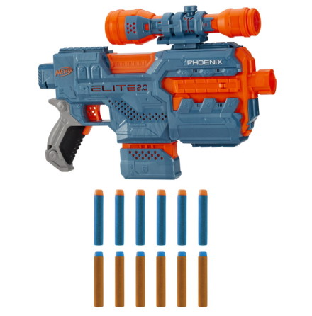 Nerf Elite 2.0 Phoenix CS-6 Motoriserad Blaster