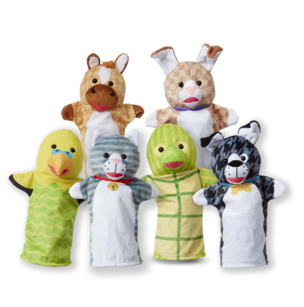 Melissa & Doug Handdockor Pet Buddies