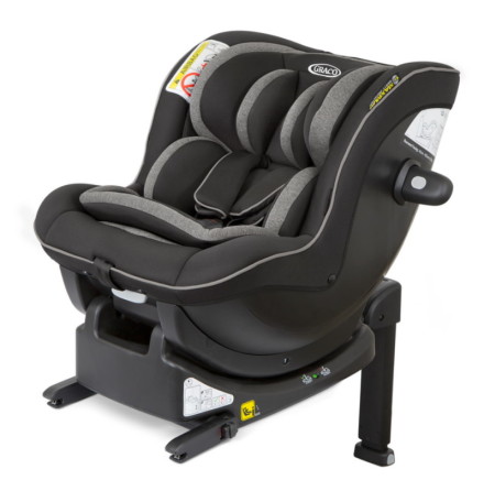 Graco Ascent i-Size, Black inkl bas